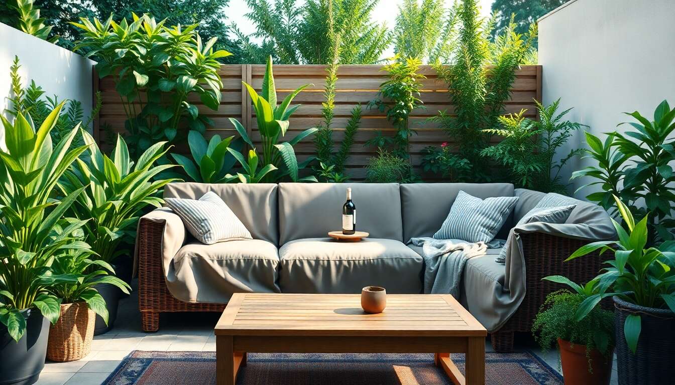 Astuces pour lester votre housse de salon de jardin